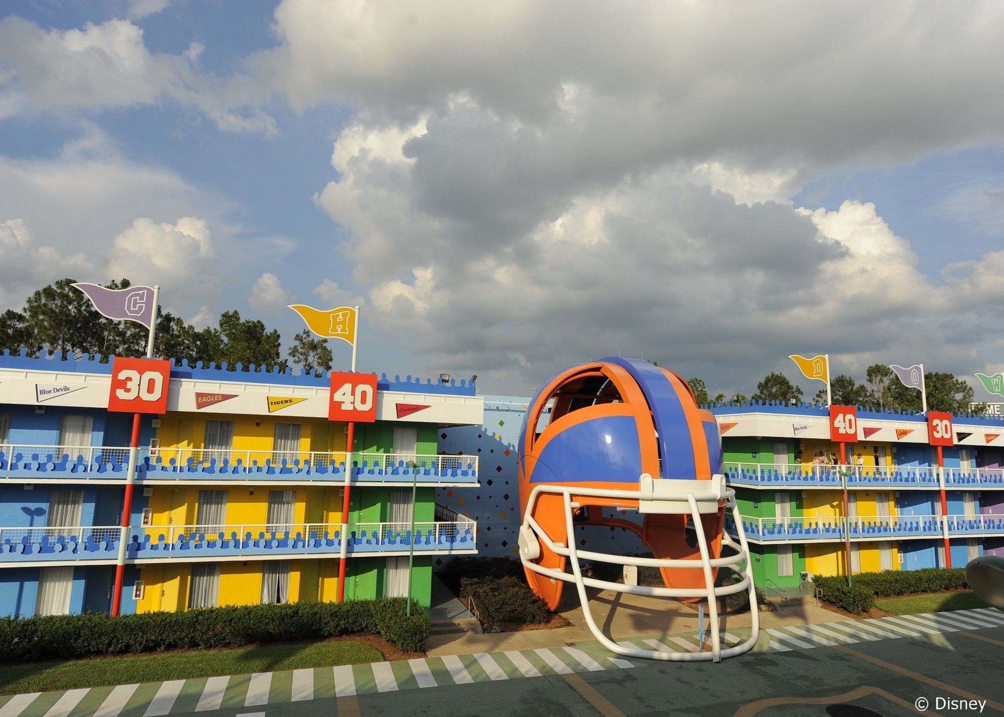 Disney'S All-Star Sports Resort Лейк Буена Віста Екстер'єр фото
