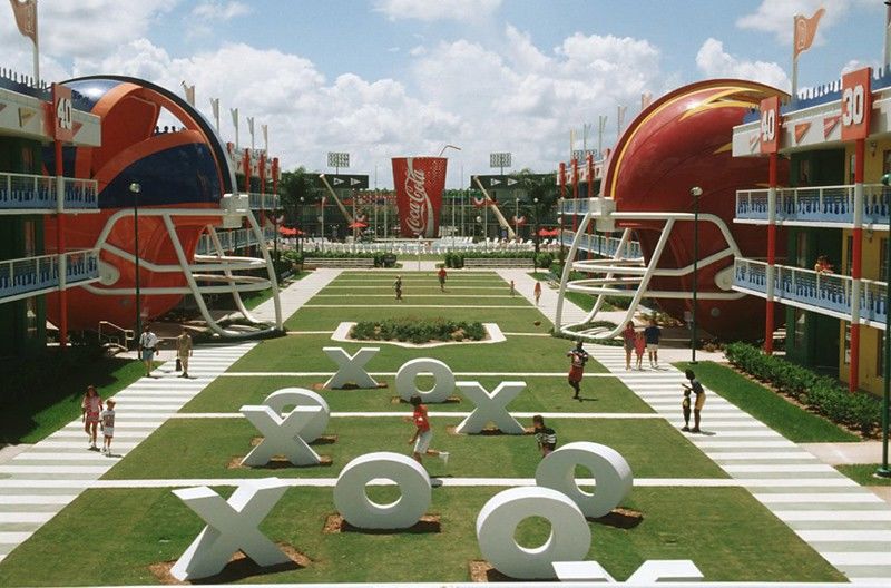 Disney'S All-Star Sports Resort Лейк Буена Віста Екстер'єр фото